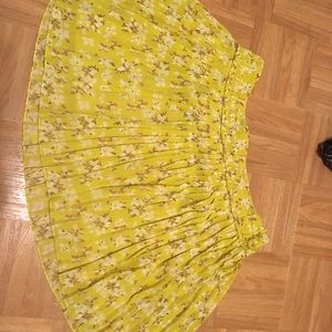 American Eagle Floral Skirt